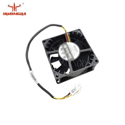 Chiếc máy cắt dệt may phụ tùng số 1012453000 / 1011409000 Fan, 80x80x38mm, 90CFM, 24VDC
