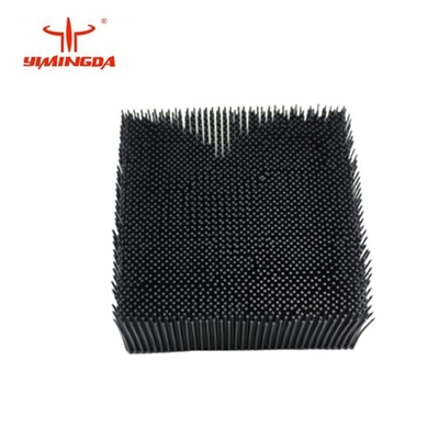 Bàn chải phụ tùng máy cắt tự động Bristle 100x100x42mm Chất liệu Poly Màu xanh lam / đen