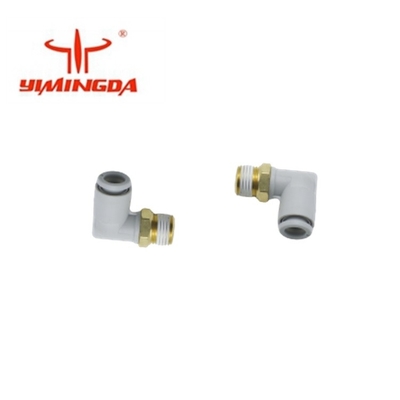 PN 465501062 Phụ tùng máy cắt Lắp ống khuỷu tay nam W / Chất bịt kín 6MM 1/8R