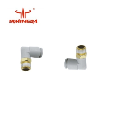PN 465501062 Phụ tùng máy cắt Lắp ống khuỷu tay nam W / Chất bịt kín 6MM 1/8R