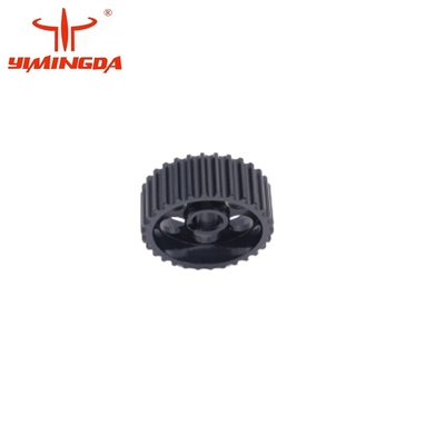 Bộ phận máy cắt tự động tuổi thọ cao Bánh răng ròng rọc Màu đen Phần số 128047 cho máy cắt