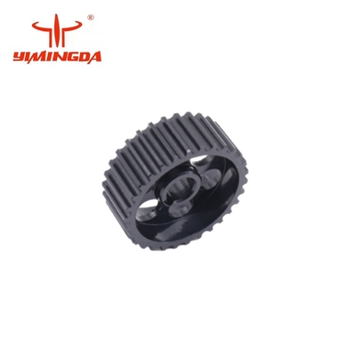 Bộ phận máy cắt tự động tuổi thọ cao Bánh răng ròng rọc Màu đen Phần số 128047 cho máy cắt