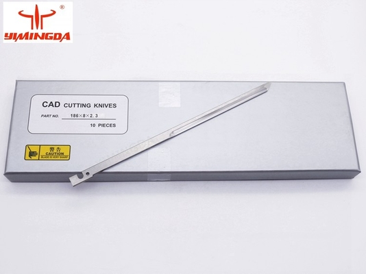 Dao cắt lưỡi tự động bằng thép hợp kim 186 * 8 * 2.3mm cho máy cắt Shima Seiki / Yin