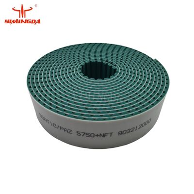 Phần số 90321200 Đường dây đai, Thời gian, trục Y, 2.2M, SH 50AT10-5750+NFT ZS Đối với máy cắt Paragon HX/VX