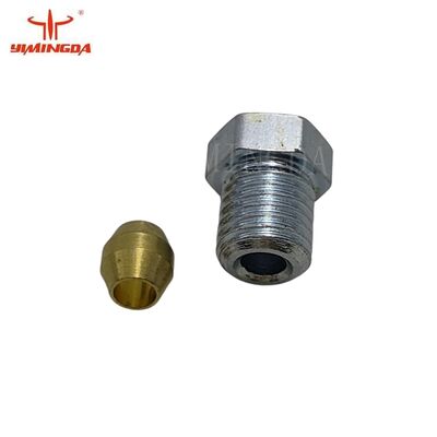Ốc nối ống dầu cho máy cắt vải Bullmer Procut XL7501, mã phụ tùng 060866