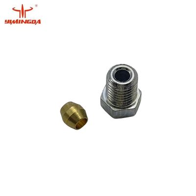 Ốc nối ống dầu cho máy cắt vải Bullmer Procut XL7501, mã phụ tùng 060866