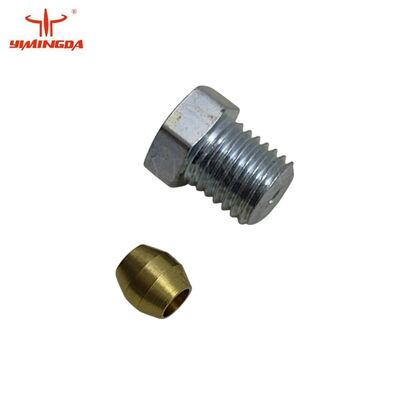Ốc nối ống dầu cho máy cắt vải Bullmer Procut XL7501, mã phụ tùng 060866
