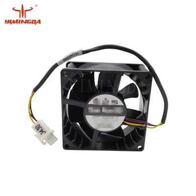 Chiếc máy cắt dệt may phụ tùng số 1012453000 / 1011409000 Fan, 80x80x38mm, 90CFM, 24VDC