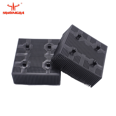 PN 92911001 Bộ phận máy cắt tự động 1.6" Lông bàn chân vuông màu đen