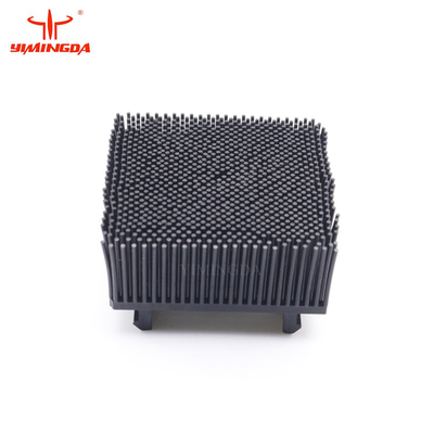 Bộ phận máy cắt ô tô vuông đen 0,03kg Bàn chải chặn lông bằng nylon cho FK