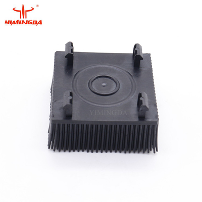 Bộ phận máy cắt ô tô vuông đen 0,03kg Bàn chải chặn lông bằng nylon cho FK